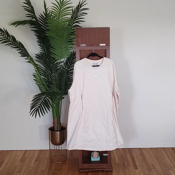 Adidas Long Sleeve Zipper Dress - Picture 2 of 8